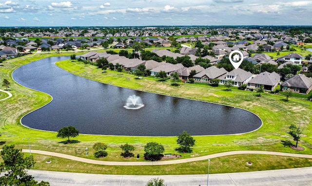 12610 Baldwin Springs Ct, Tomball, TX 77377 - aerial perspective of suburban area with a nearby body of water