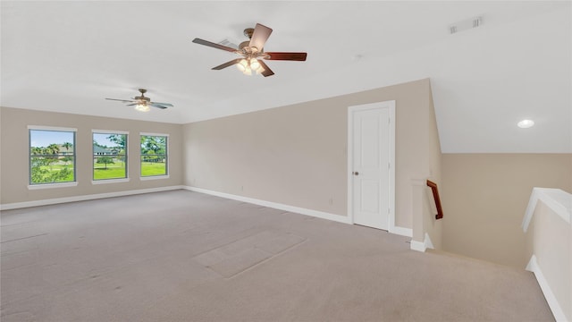 12610 Baldwin Springs Ct, Tomball, TX 77377 - unfurnished room with carpet and a ceiling fan