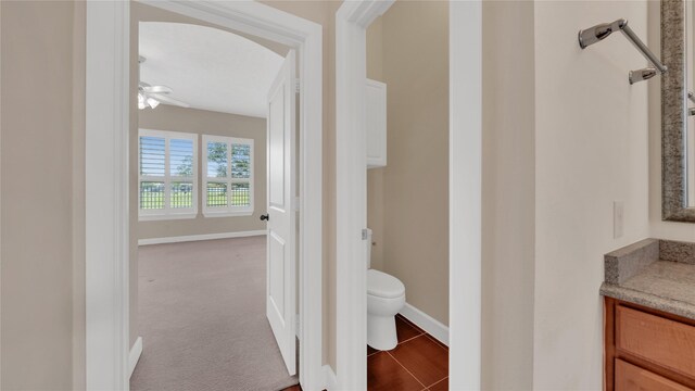12610 Baldwin Springs Ct, Tomball, TX 77377 - bathroom featuring toilet and vanity