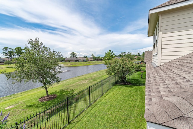 12610 Baldwin Springs Ct, Tomball, TX 77377 - fenced backyard with a water view