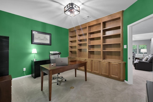 11304 Monarchs Way, Montgomery, TX 77316 - office area featuring light carpet and baseboards
