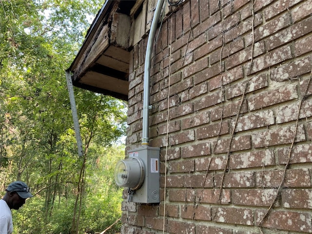 13222 Ann Louise Rd, Houston, TX 77086 - exterior view of electric meter