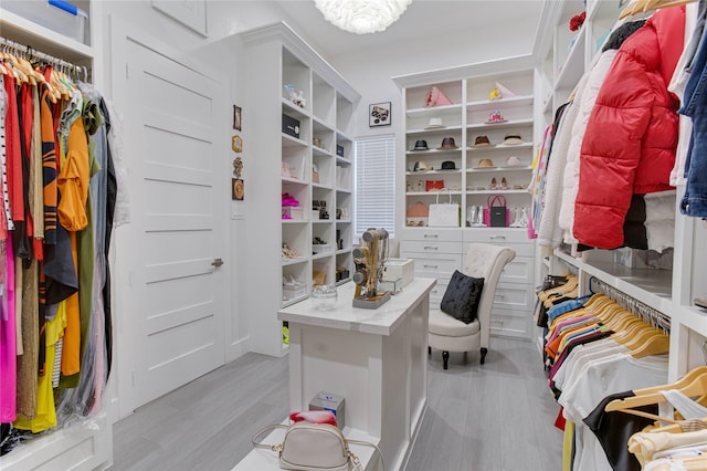 4821 1st St, Houston, TX 77504 - spacious closet featuring light wood-style floors