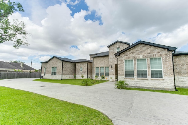 4821 1st St, Houston, TX 77504 - view of front facade featuring stone siding and brick siding