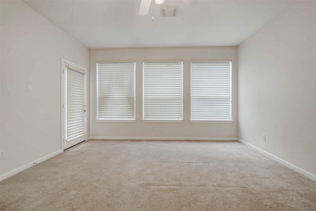 13212 Lismore Pt, Cypress, TX 77429 - spare room featuring carpet flooring and ceiling fan