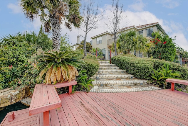 13212 Lismore Pt, Cypress, TX 77429 - view of deck