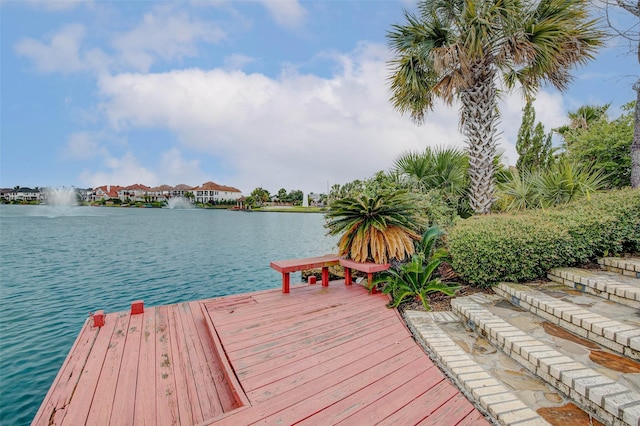 13212 Lismore Pt, Cypress, TX 77429 - dock featuring a water view