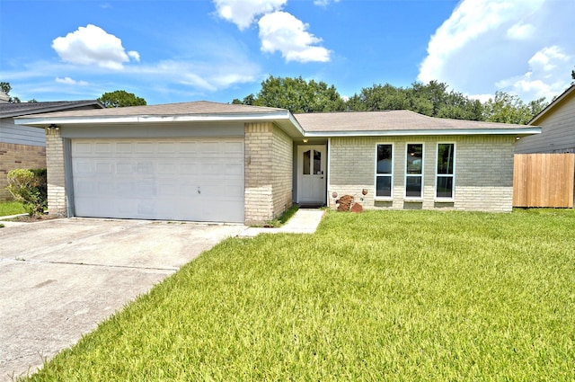 7354 Stone Pine Ln, Houston, TX 77041 - view of front facade with brick siding, driveway, and an attached garage