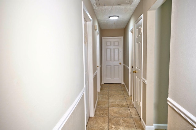 7354 Stone Pine Ln, Houston, TX 77041 - corridor featuring attic access
