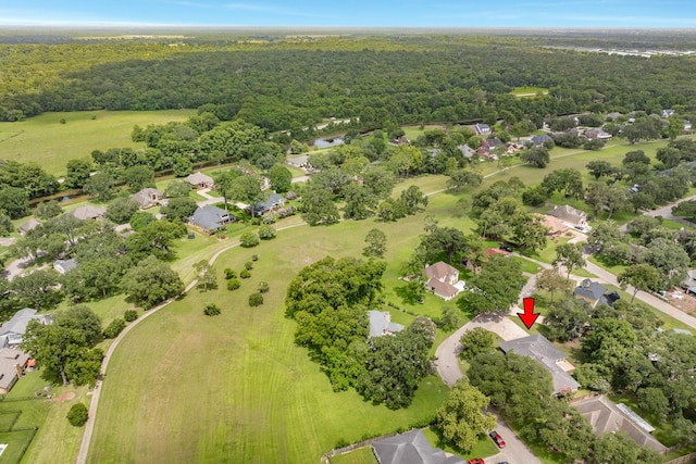 105 Pleasant Valley Dr, West Columbia, TX 77486 - aerial view of property and surrounding area featuring nearby suburban area