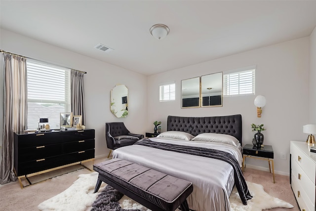 10023 Rose Mallow Ln, Magnolia, TX 77354 - bedroom with light colored carpet and baseboards