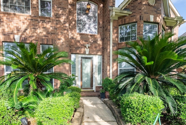 7907 Swan Hollow Ct, Houston, TX 77041 - entrance to property with brick siding