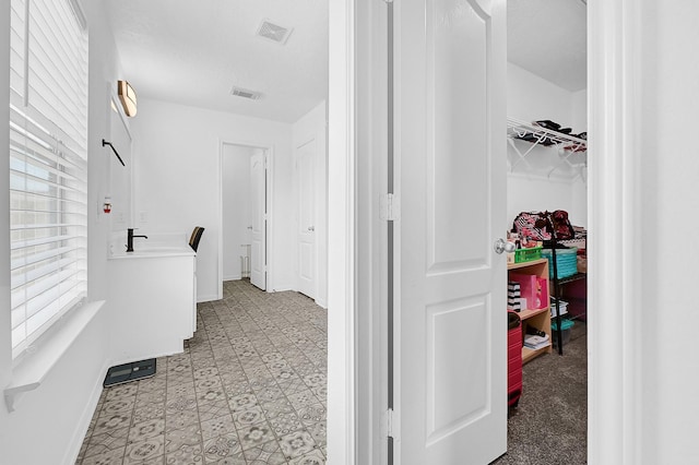 29207 Legends Hill Dr, Spring, TX 77386 - hallway with light floors and baseboards