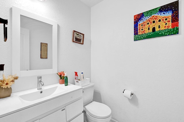 29207 Legends Hill Dr, Spring, TX 77386 - bathroom with vanity and a textured wall