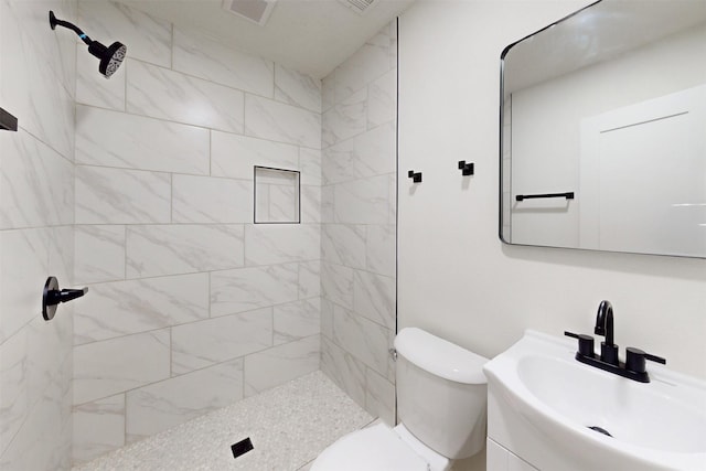 904 Dumas Dr, Bryan, TX 77803 - full bath with tiled shower and vanity