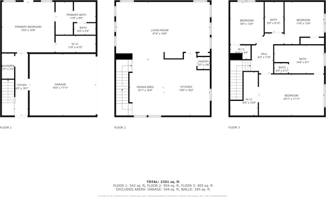3009A Bell St, Houston, TX 77003 - view of home floor plan