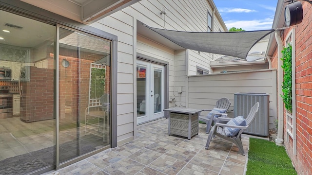 2608 Bering Dr Unit 2608, Houston, TX 77057 - view of patio with french doors
