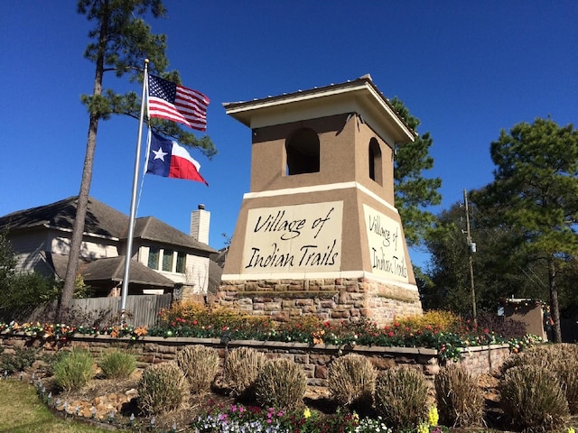 14007 Blackfoot Trail Run, Cypress, TX 77429 - view of community / neighborhood sign