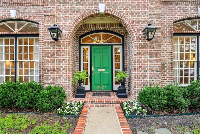 3827 Marquette St, West University Place, TX 77005 - doorway to property with brick siding