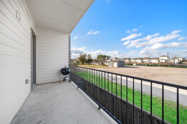 11008 Mikula Dr, Houston, TX 77043 - balcony featuring a residential view