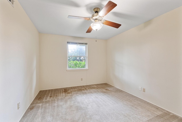 9622 Highmeadow Dr, Houston, TX 77063 - unfurnished room featuring carpet flooring and ceiling fan