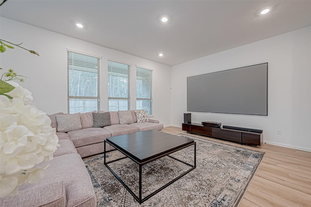 23722 Canolo Grove Ln, New Caney, TX 77357 - living area with wood finished floors and recessed lighting