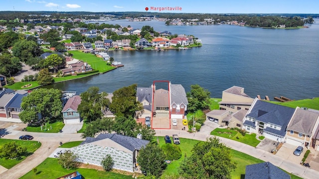 145 Capetown, Montgomery, TX 77356 - aerial view of residential area featuring a large body of water
