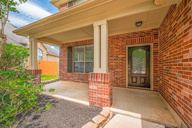 4142 Regal Stone Ln, Sugar Land, TX 77479 - property entrance featuring brick siding and covered porch