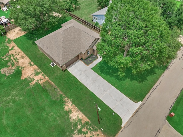 10477 Valley Dr N, Willis, TX 77318 - view from above of property