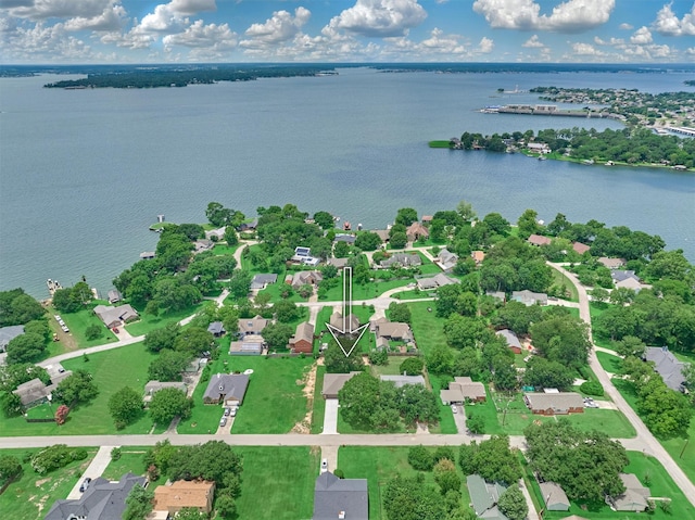 10477 Valley Dr N, Willis, TX 77318 - bird's eye view of a large body of water