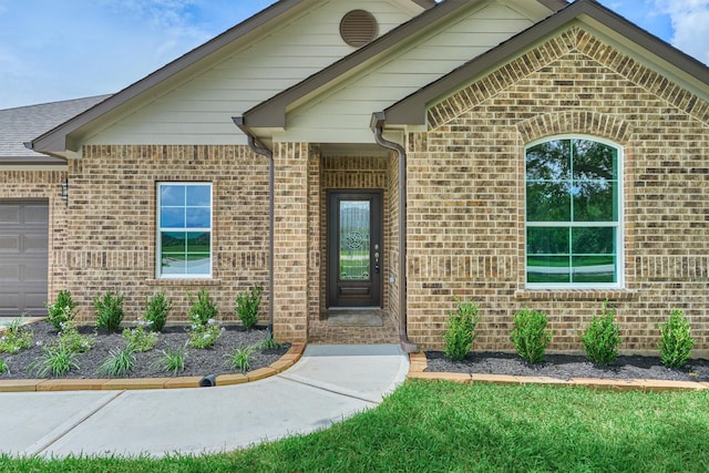 10477 Valley Dr N, Willis, TX 77318 - property entrance with brick siding