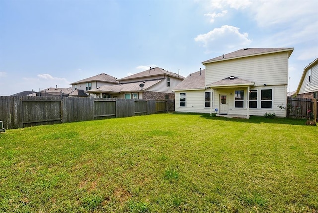3514 Marquesa Ln, Houston, TX 77084 - rear view of house featuring a fenced backyard