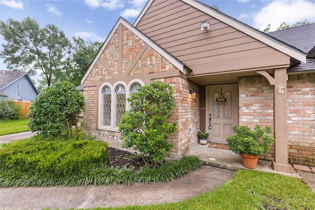 2006 Echo Ridge Ct, Houston, TX 77339 - tudor-style house featuring brick siding