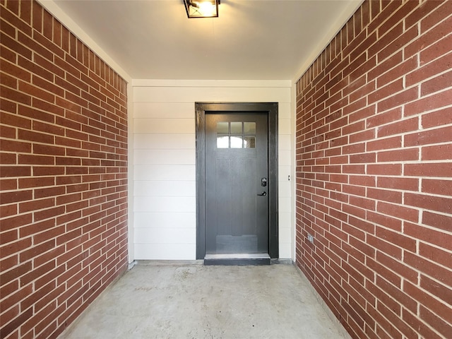 18106 Water Mill Dr, Cypress, TX 77429 - doorway to property with brick siding