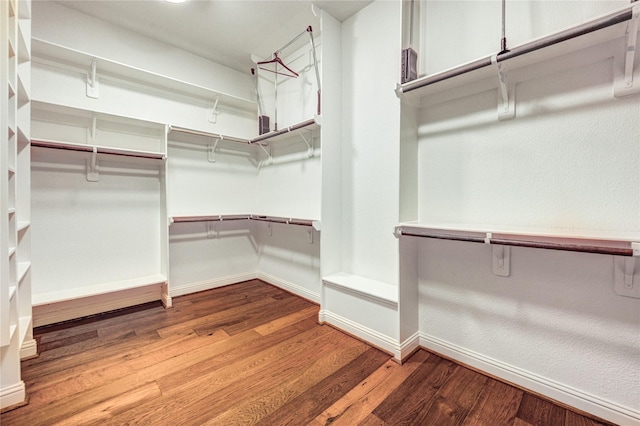 1403 Wakefield Dr, Houston, TX 77018 - spacious closet featuring wood finished floors