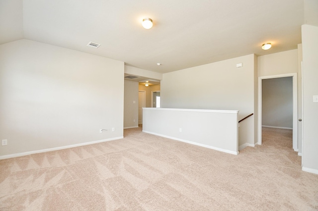 24938 Pavarotti Pl, Katy, TX 77493 - empty room with light carpet and vaulted ceiling