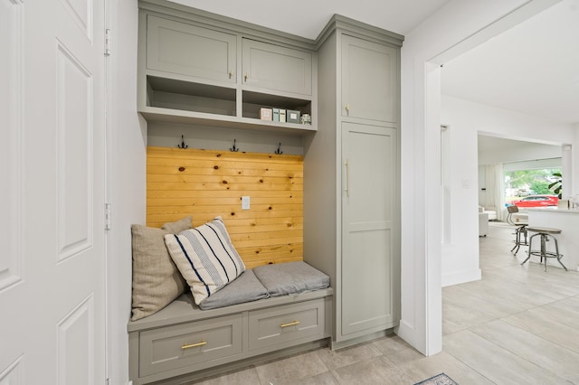 2102 Teague Rd, Houston, TX 77080 - mudroom with light tile patterned floors