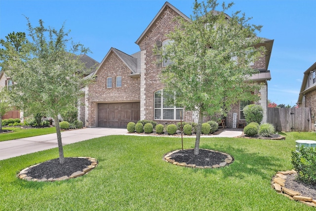 31304 New Forest Park Ln, Spring, TX 77386 - view of front of house featuring brick siding, driveway, and a garage