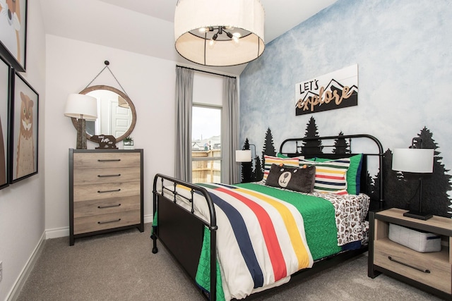 9402 Orchard Trl, Missouri City, TX 77459 - carpeted bedroom with baseboards