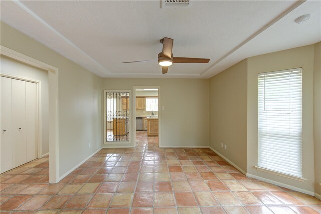17522 Sorrel Ridge Dr, Spring, TX 77388 - unfurnished room featuring ceiling fan and baseboards