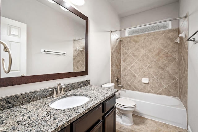5227 Birch Falls Ln, Sugar Land, TX 77479 - full bathroom featuring bathtub / shower combination and vanity