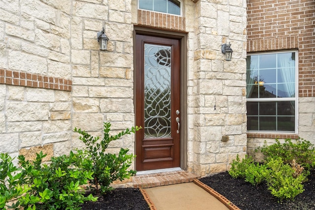 5227 Birch Falls Ln, Sugar Land, TX 77479 - entrance to property with stone siding