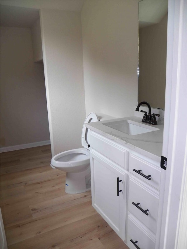 4218 Sorsby Dr, Houston, TX 77047 - bathroom featuring vanity and wood finished floors