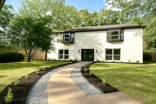 5614 Oakhaven Ln, Houston, TX 77091 - view of front of home featuring french doors