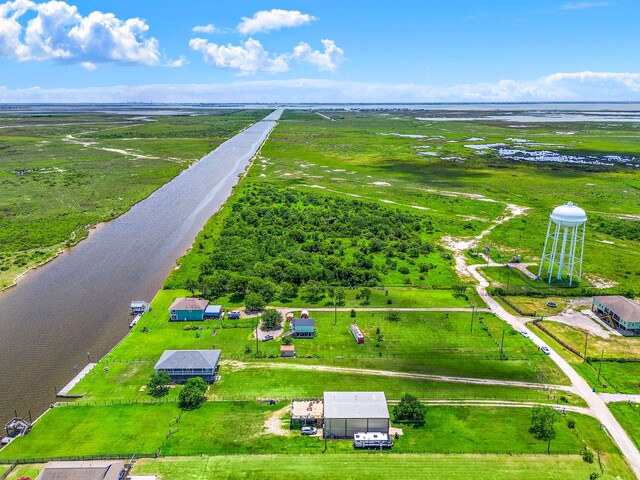 10102 S Redfish Dr, Hitchcock, TX 77563 - drone / aerial view of a large body of water