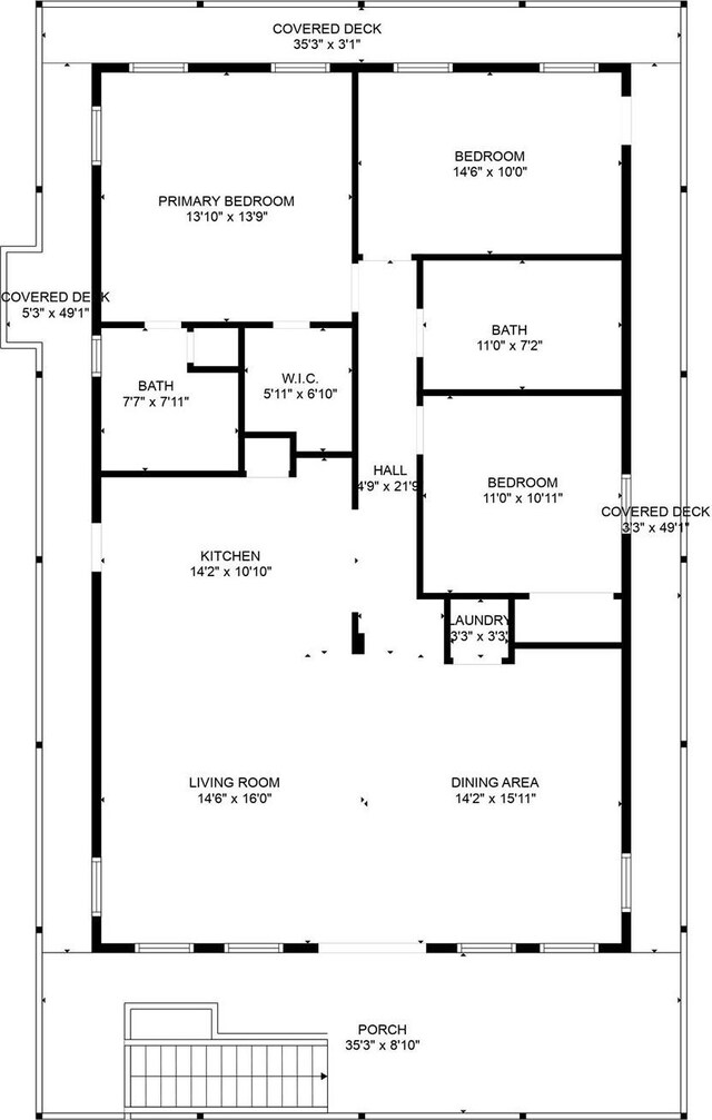 10102 S Redfish Dr, Hitchcock, TX 77563 - view of room layout