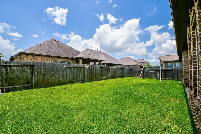 14618 Moccasin Ridge Dr, Cypress, TX 77433 - fenced backyard featuring a playground