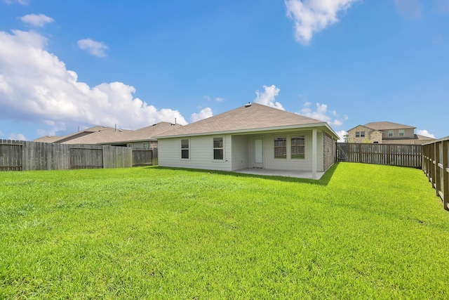 21391 Owl Rd, New Caney, TX 77357 - back of house with a patio area and a fenced backyard