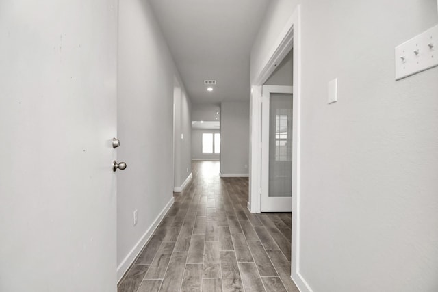 11106 Crocus Dr, Houston, TX 77044 - hall with wood finished floors and recessed lighting