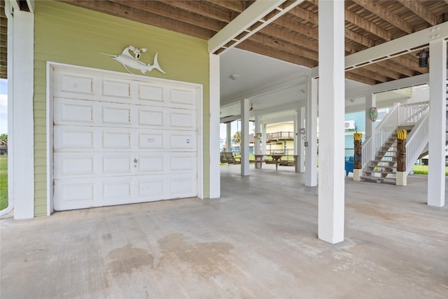 956 Biscayne, Crystal Beach, TX 77650 - view of garage